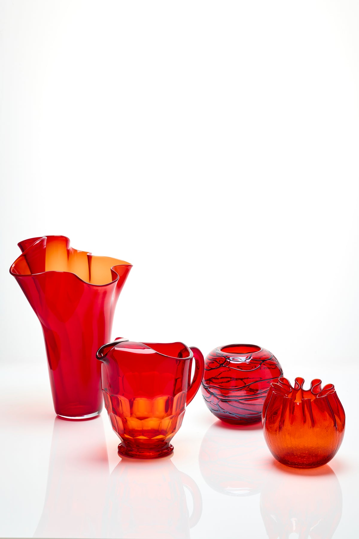 Crimson Pour Vase 《クリムゾンポア・ベース》