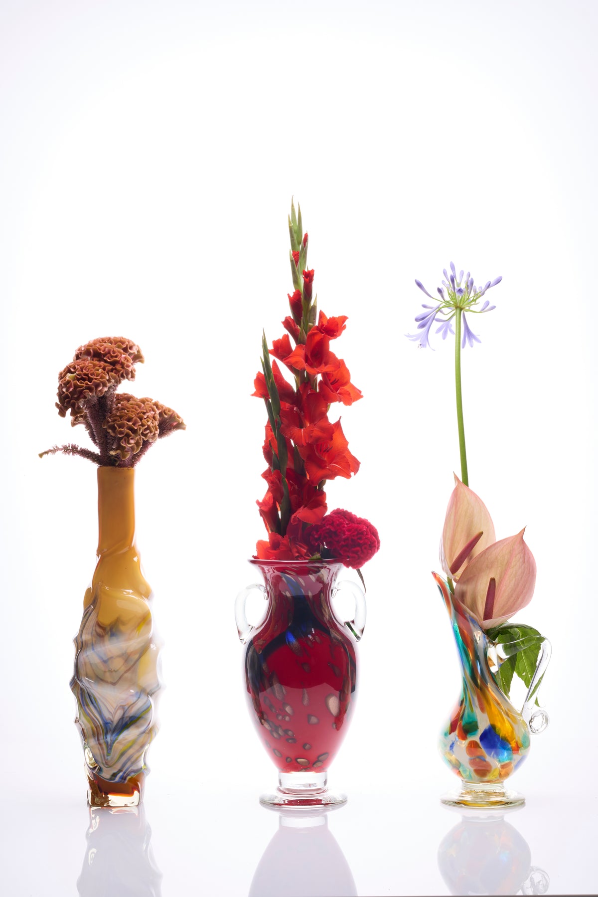 Crimson Marble Vase 《クリムゾンマーブル・ベース》